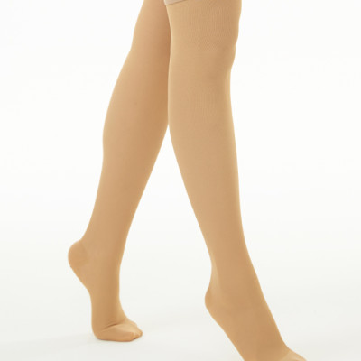 Vớ suy giản tĩnh mạch từ đùi xuống Dr.Med Hàn Quốc DR-A061-1 (20-30mmHg) ngăn tắc  suy giảm mạch, hở ngón