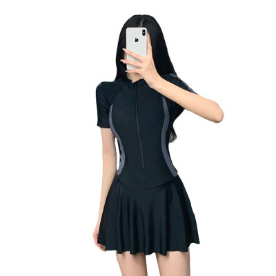 BIKINI, ĐỒ BƠI NỮ DẠNG VÁY MÀU ĐEN CỰC SANG ( CÓ SIZE ĐẠI )