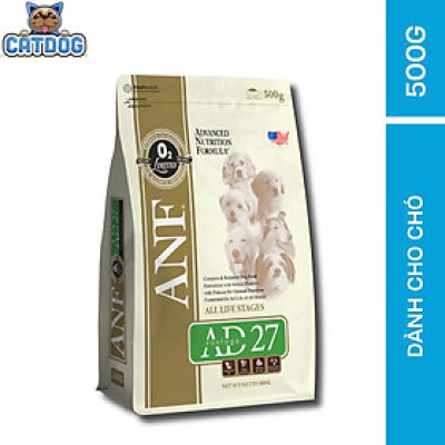 Thức ăn dinh dưỡng dành cho chó ANF AD27 500gram
