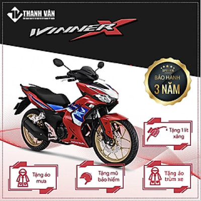Xe Máy Honda Winner X-Phiên Bản Đường Đua-Phanh ABS-Đỏ Xanh Trắng Đen 2023