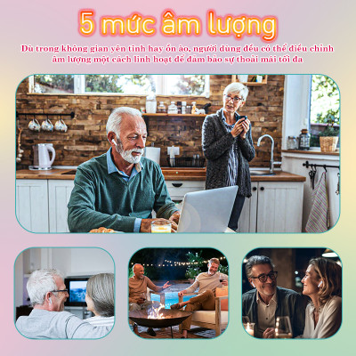 Máy trợ thính không dây Funmic EN-IA008A - Thiết kế thông minh hiện đại