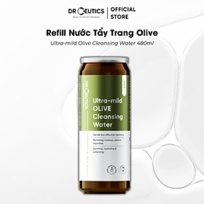 DRCEUTICS REFILL TẨY TRANG - DẠNG NƯỚC VÀ SỮA 480ML| TIẾT KIỆM VÀ TIỆN LỢI - DÀNH CHO MỌI LOẠI DA