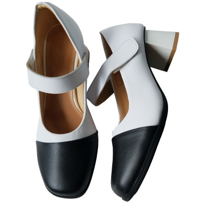 Giày Cao Gót Da Bò BIGGBEN Cao 5 Phân SDCG125