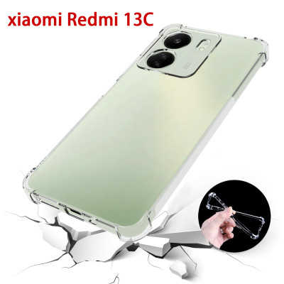 Ốp lưng dành cho Xiaomi Redmi 13C dẻo trong chống sốc cao cấp -Hàng chính hãng