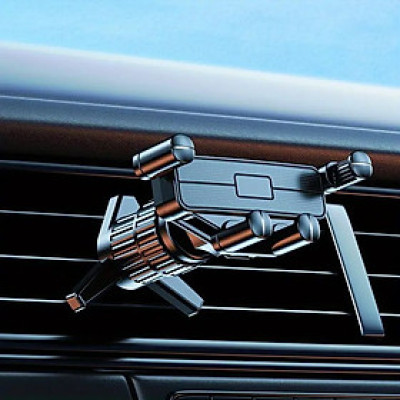 Giá Đỡ Điện Thoại Gắn Cửa Gió Điều Hòa Thông Minh | Giá Đỡ Điện Thoại Gắn Cửa Gió Điều Hòa Xe Ô Tô Thiết Kế Nhỏ Gọn, Cấu Tạo Khung Đỡ Chắc Chắn