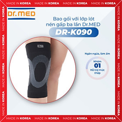 Bao gối với lớp lót nén gấp ba lần Dr.MED DR-K090