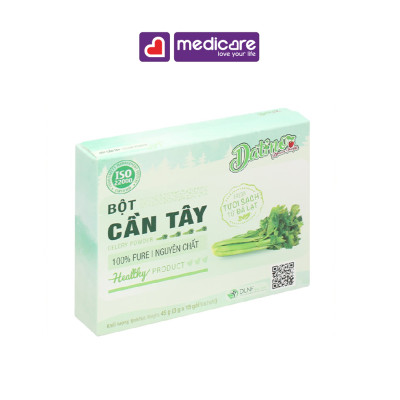 0131871 DATINO Bột Cần Tây Nguyên Chất Hộp 15 gói