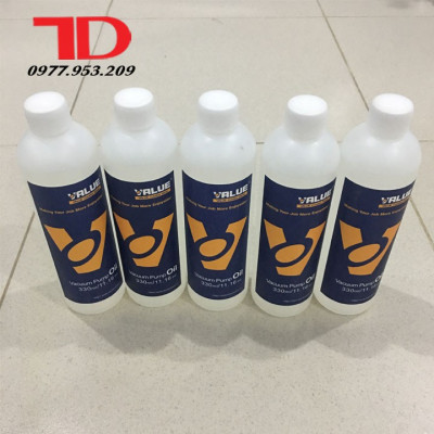 Dầu chuyên dụng dùng cho máy hút chân không VALUE hàng chính hãng, dầu bảo trì VPO 46 330ml 