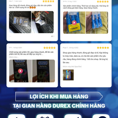 Bộ 4 hộp bao cao su Durex Jeans cơ bản (52.5mm, 3 bao/hộp)