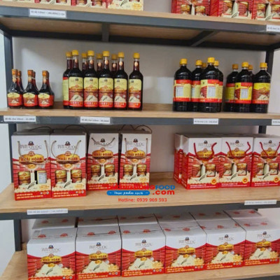 Nước mắm Khải Hoàn Phú Quốc chai nhựa 1lit 43 độ đạm