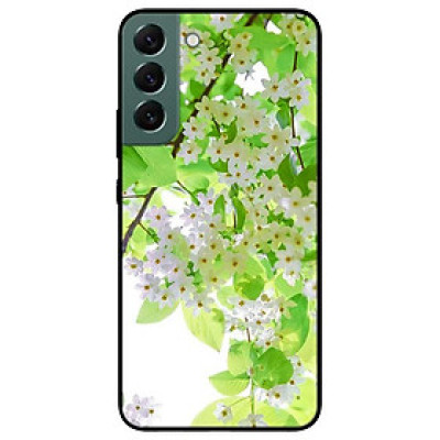 Ốp lưng dành cho Samsung S22 - S22 Plus - S22 Ultra - Hoa Li Ti Trắng