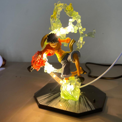 Mô Hình Luffy Gear 2 18CM Hỏa Quyền Mô hình One Piece Cao Cấp, Figure Mô Hình Anmie One Piece Luffy Vua Hải Tặc