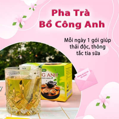 Trà Bồ Công Anh hộp 30 Túi Lọc x 3Gram của Siêu Thị Thiên Nhiên
