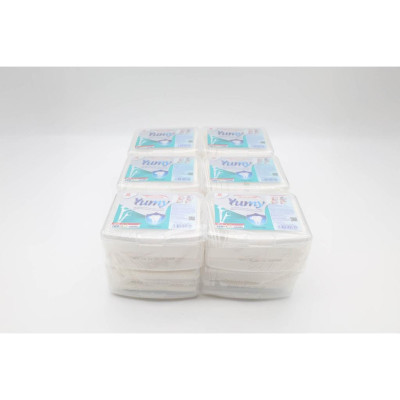 Tăm Chỉ Hộp Cấp YUMY Size L – Combo 12 Hộp x 192 Cây (TC02-139), Dùng Gia Đình, Chỉ Mịn, Không Tưa Sợi