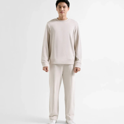 Áo sweatshirt nam có hình thêu form Fitted - ROUTINE 10F24SWE001 | LASTORE MENSWEAR