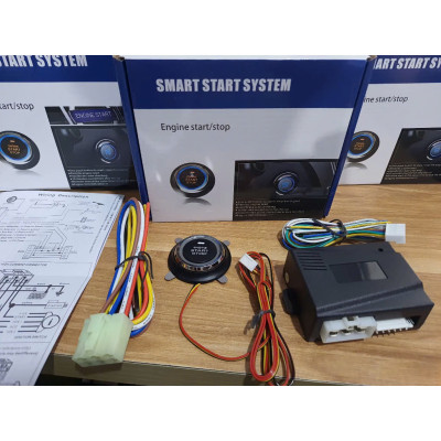 Bộ  Start/Stop Khởi Động ÔTo Từ Xa Bằng Nút Bấm – Nút Đề Nổ 1 Chạm Thông Minh Smart System Cao Cấp, ĐÈN TRANG TRÍ , ĐỒNG HỒ TREO TƯỜNG