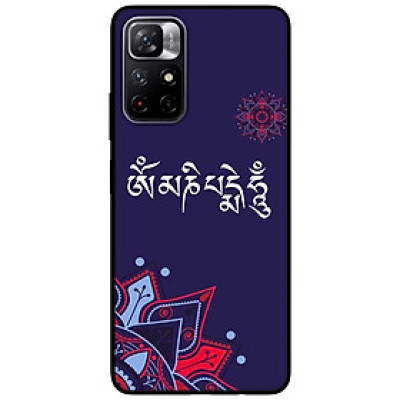 Ốp lưng dành cho Xiaomi Redmi Note 11 5G - Redmi Note 11T - Redmi Note 11S - Om Mani Tiếng Phạn