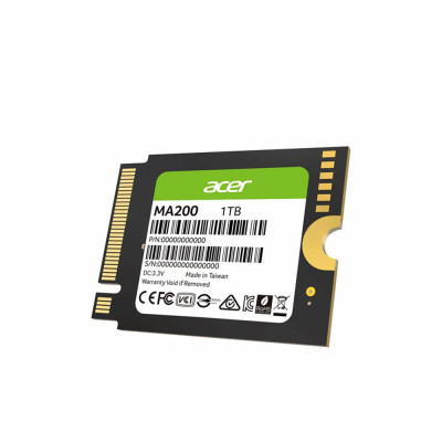 Ổ cứng SSD Acer MA200 M.2 2230 PCIe Gen4 x4 NVMe 1.4, tốc độ đọc/ghi 5200MB/s và 4700MB/s - Bảo hành 5 năm Hàng chính hãng