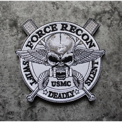 Patch_velcro FORCE RECON USMC chiến thuật