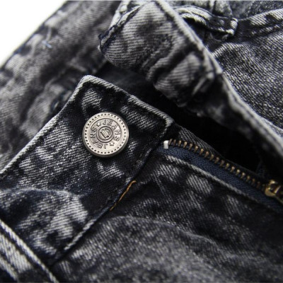 Quần short jean nam xám Q110 Muidoi