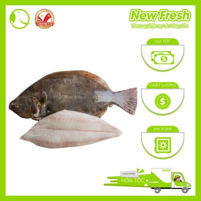 Cá Bơn Fillet Không Xương Hàn Quốc - Túi 1Kg