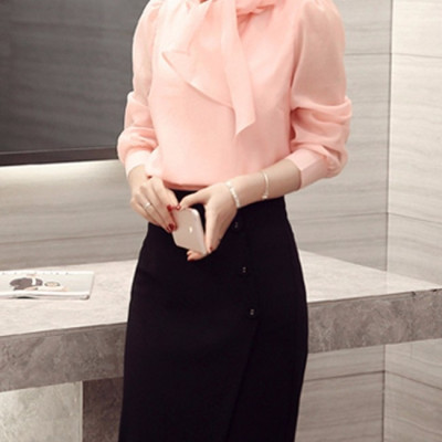 Chân Váy Bút Chì Phối Nút