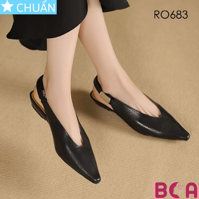 Giày Slingback cao 3 phân RO683 ROSATA tại BCASHOP Sự Kết Hợp Hoàn Hảo Giữa Thoải Mái Và Thời Trang