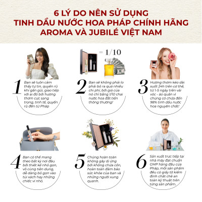 Santal by Jubilé - Tinh dầu nước hoa Pháp Nam Minisize Dạng lăn 3ml Thơm Lâu, Sang Trọng, Quyến Rũ