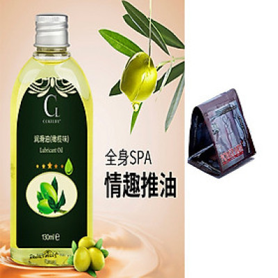 Dầu massage body  OLIU + Bao Cao Su Powermen