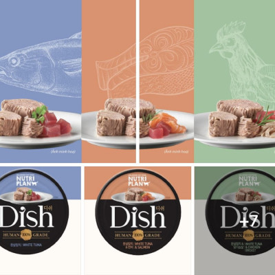 Pate cao cấp cho mèo Nutri Plan Dish 85g nhập khẩu Hàn Quốc