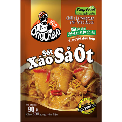 Sốt Xào Sả Ớt Ông Chà Và 90g (Chili & Lemongrass Stir Fried Sauce)