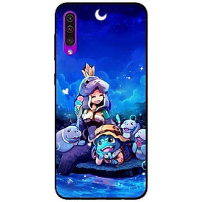 Ốp lưng dành cho Samsung A30s - A50 / A50s - A70 / A70s mẫu Cô Gái Và Hải Cẩu