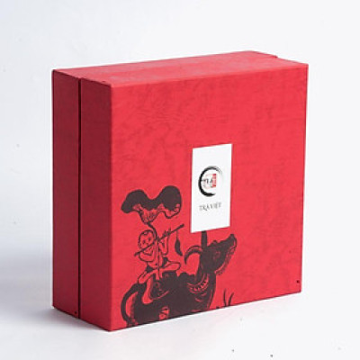 Hộp Quà Tặng Tri Kỷ Giấy-TRÀ VIỆT, Trà Thái Nguyên, Trà Ô Long