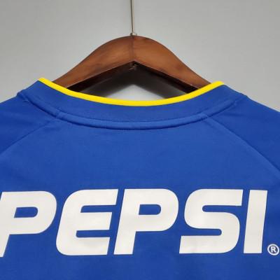 Áo Bóng Đá Retro Boca Juniors 2002/2003 - Sân Nhà bản cao cấp vải Cotton Polyester