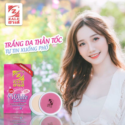 Kem Dưỡng Trắng Da Đẹp Liền Z ZALE HỒNG NGỌC TRAI 8g - BỘ 12 HỦ
