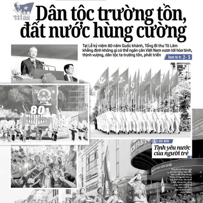 Nhật báo Người Lao Động từ ngày 01-09-2025 đến 07-09-2025