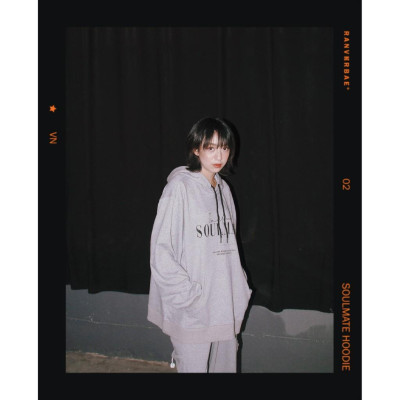 Áo Hoodie RANV RBAE SOULMATE Xám