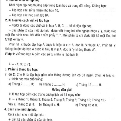 	Hướng Dẫn Học Tốt Toán 6 - Tập 1 (Bám Sát SGK Cánh Diều) 