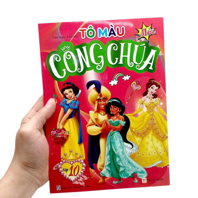 Sách - Tô Màu Công Chúa - Tập 10