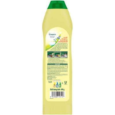 Combo 2 Chai Kem Tẩy Chuyên Dụng Sunlight Phiên Bản Nâng Cấp Từ Cif Siêu Sạch Siêu Sáng