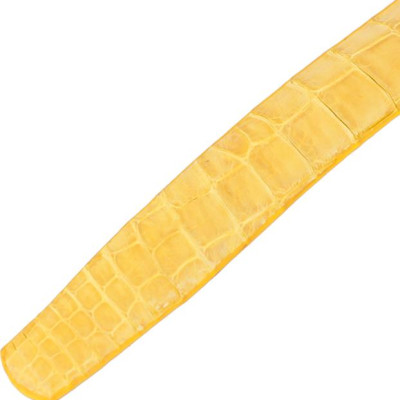 Thắt Lưng Nữ Da Cá Sấu Huy Hoàng HT5210 - Vàng Nghệ