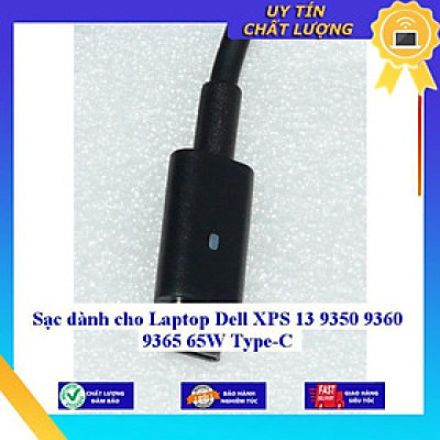 Sạc dùng cho Laptop Dell XPS 13 9350 9360 9365 65W Type-C - Hàng Nhập Khẩu New Seal