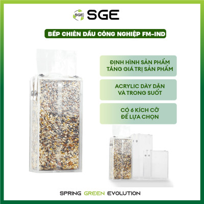 Hộp Định Hình Gạo RB5000. Chế Tạo Từ Nhựa Acrylic Đặc Biệt Dày Dặn Và Cứng Cáp, Chịu Được Lực Tác Động Cao Từ Bên Ngoài. 
