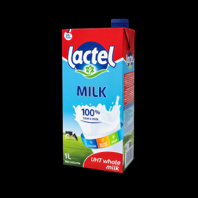 COMBO 2 Hộp Sữa Tiệt Trùng Nguyên Chất Lactel 1L | Lactel UHT Whole Milk 1L