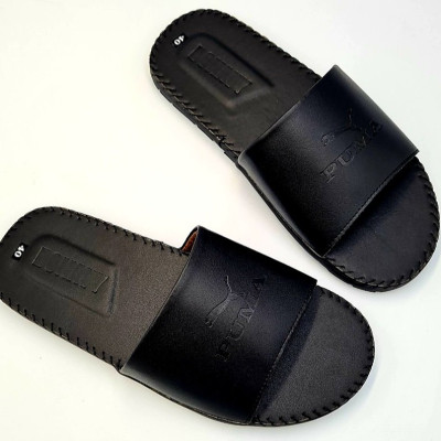 Dép quai ngang nam thời trang,may full quai chắc chắn DONAVYPUMA 