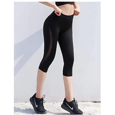 Quần Lửng Nữ Legging 9 Tấc Vải Thun Lạnh Co Giãn 4 Chiều Đa Năng