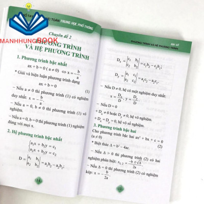 Sách: Sổ Tay Kiến Thức Toán Trung Học Phổ Thông