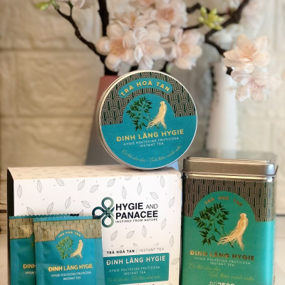 Trà Đinh Lăng Hygie 250g giúp an thần, ngủ ngon
