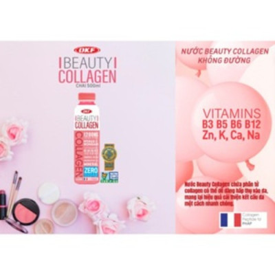 Nước Beauty Collagen (NƯỚC COLLAGEN KHÔNG ĐƯỜNG) OKF Hàn Quốc