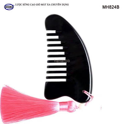 Cạo gió sừng đen (MH824) Masssage toàn thân, giúp tuần hoàn khí huyết - Chăm sóc sức khỏe
